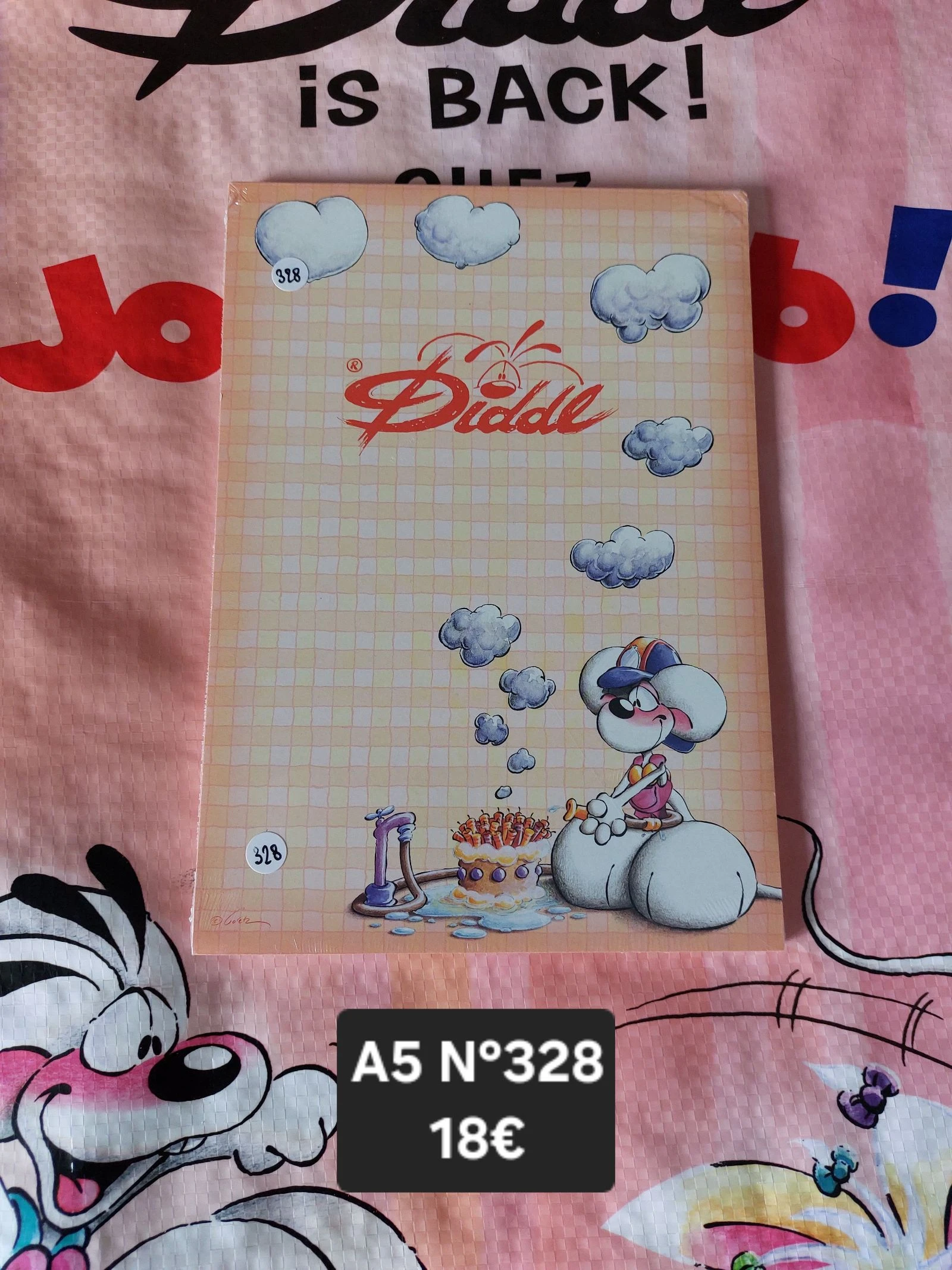 Bloc sous blister A5 N°328